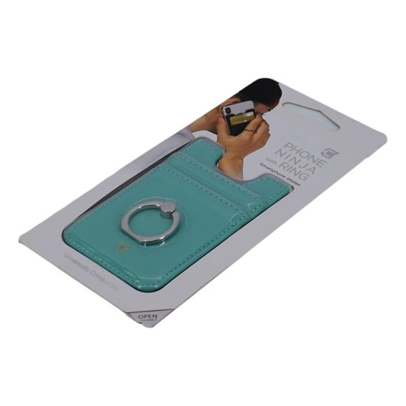 Phone Ninja with Ring - Smart Wallet - Green - Picture 2 of 4